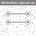 Communications icon. Web, minimalistic icons universal set for web and mobile