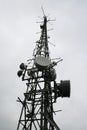 Communications mast Royalty Free Stock Photo