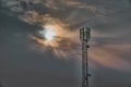 Communications and mobile phone mast