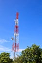 Communications Tower Royalty Free Stock Photo