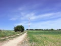Communications tower Royalty Free Stock Photo
