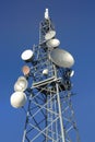 Communications tower 7 Royalty Free Stock Photo