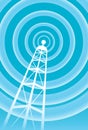 Communications Tower Royalty Free Stock Photo