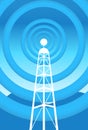 Communications Tower Royalty Free Stock Photo