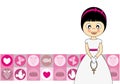 Communion girl Royalty Free Stock Photo