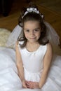 Communion Girl Royalty Free Stock Photo