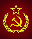 Communism symbol Royalty Free Stock Photo