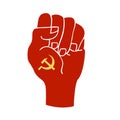 Communism symbol fist