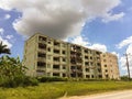 Communistic apartment in the valley of Vinales. Royalty Free Stock Photo