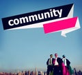 Community Citizen Connection Group Network Concept Royalty Free Stock Photo