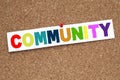 Community Concept