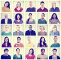 Community Diversity Group Headshot People Concept Royalty Free Stock Photo