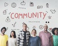 Community Donations Charity Foundation Support Concept Royalty Free Stock Photo