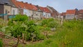 Community gardening project in Rabot neighborhood, Ghent Royalty Free Stock Photo
