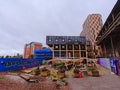 Community gardens at the Mayfile site, Manchester