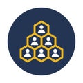 Community, group Vector Icon which can easily modify or edit Royalty Free Stock Photo