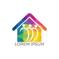 Community home logo design.
