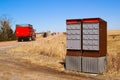 Community Mailboxes Royalty Free Stock Photo