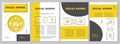 Social norms brochure template