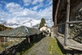 Community oven, Cuneaz (Ayas Valley, North Italy) Royalty Free Stock Photo