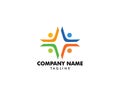 Community People Vector Logo Design Elements Royalty Free Stock Photo