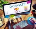 Community Share Charity Donation Concept Royalty Free Stock Photo