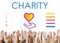 Community Share Charity Donation Concept Royalty Free Stock Photo