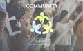 Community Social Group Network Society Concept Royalty Free Stock Photo