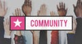 Community Society Diversity People Concept Royalty Free Stock Photo