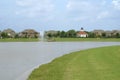 Community subdivision lake