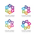 Community and team work logo