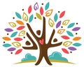 Community Tree People Royalty Free Stock Photo