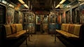 commute subway interior