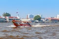 Commuter Boat in Bangkok, Thailand