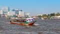 Commuter Boat in Bangkok, Thailand