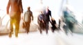 Commuter Business People Commuter Crowd Walking Cathedral Concep Royalty Free Stock Photo