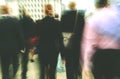 Commuter Business People Commuter Crowd Walking Concept Royalty Free Stock Photo