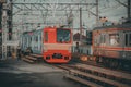 Commuter Line Jakarta Royalty Free Stock Photo