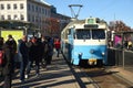 Commuter tram, Sweden. Gothenburg.