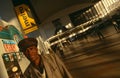 Commuters at a Johannesburg station