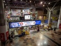 Commuters in KL Sentral transportation hub in Brickfields, KL.