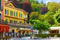 Como lake in Italy. Spectacular view on coastal town Ã¯Â¿Â½ Bellagio Royalty Free Stock Photo