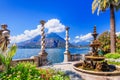 Como lake. Varenna, Italy Royalty Free Stock Photo