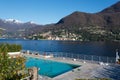 Como Lake, Lario village from Moltrasio, Italy.