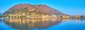 Como old town, Monte Boletto and Lake Como, Como, Lombardy, Italy Royalty Free Stock Photo