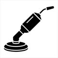 Compact angle polisher solid design icon Royalty Free Stock Photo