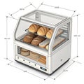 Compact Bread Proofer Box PNG Royalty Free Stock Photo