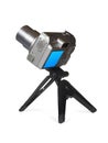 Compact camera on tripod Royalty Free Stock Photo