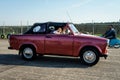 Compact car Trabant P50 cabriolet.