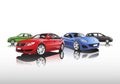 Compact contemporary city car collection